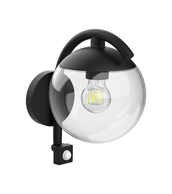 Parrot Bend Round Glass Induction Wall Lamp HR60671S Parrot Bend Round Glass Induction Wall Lamp HR60671S
