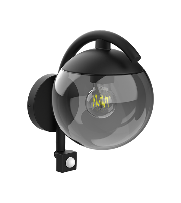 Parrot Bend Round Glass Induction Wall Lamp HR60671S Parrot Bend Round Glass Induction Wall Lamp HR60671S