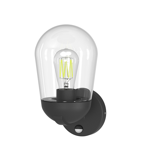 Rocket Head Glass Hood Induction Wall Lamp HR60111S Rocket Head Glass Hood Induction Wall Lamp HR60111S