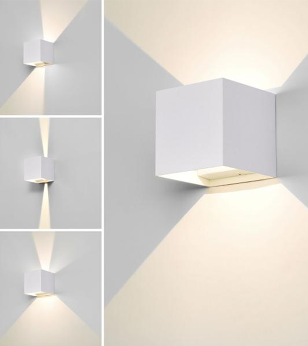 100 Square LED Bidirectional Dimming Wall Lamp HR60432-LED 100 Square LED Bidirectional Dimming Wall Lamp HR60432-LED