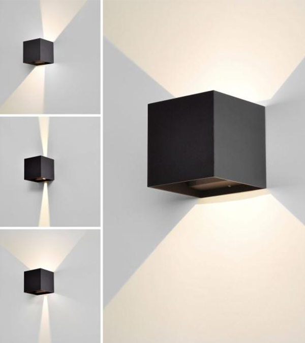 100 Square LED Bidirectional Dimming Wall Lamp HR60432-LED 100 Square LED Bidirectional Dimming Wall Lamp HR60432-LED