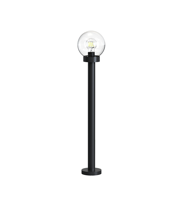 Round Glass Plastic Garden Light HR60775-930 Round Glass Plastic Garden Light HR60775-930