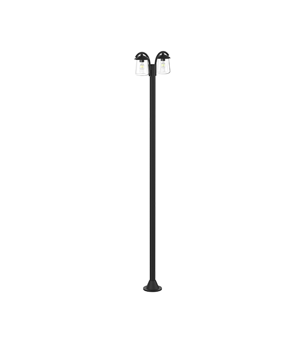 Double Head Flat Top Garden Light HR60703 Double Head Flat Top Garden Light HR60703