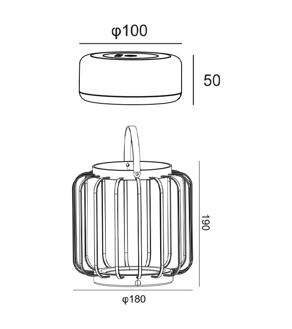Hollow Lantern Charging Lamp HR95016 Hollow Lantern Charging Lamp HR95016