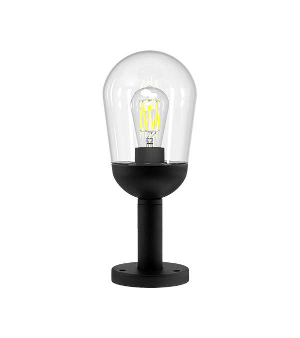 150 Rocket Head Glass Covered Garden Lights HR60111-370 150 Rocket Head Glass Covered Garden Lights HR60111-370