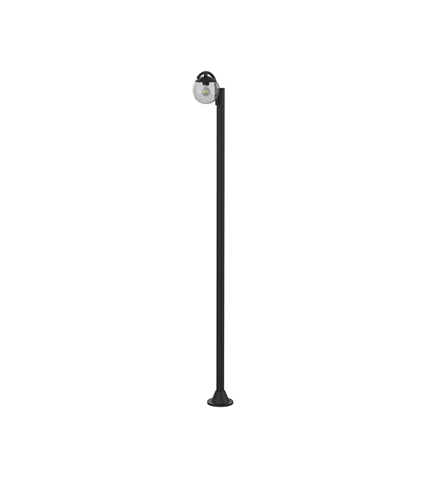 Single Head Round Glass Garden Light HR60692 Single Head Round Glass Garden Light HR60692