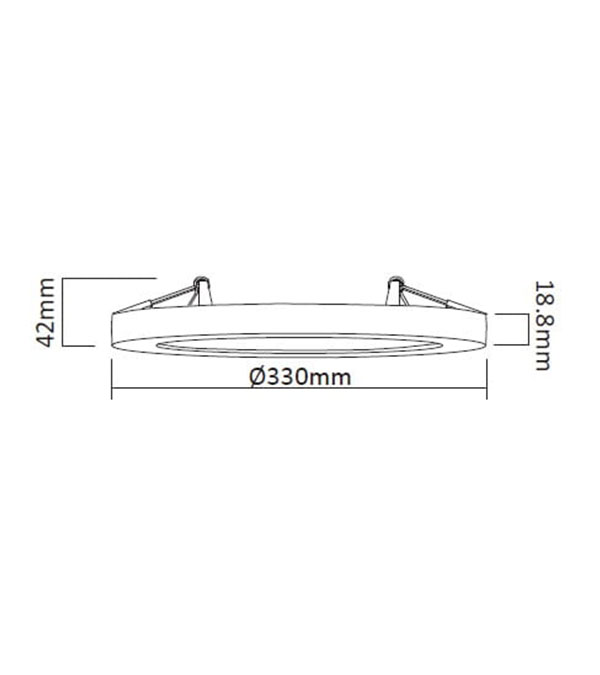 330 LED Ceiling Light HR10101 330 LED Ceiling Light HR10101