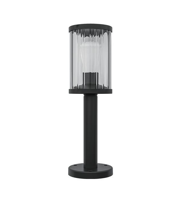 Vertical Striped Glass LED Garden Lamp HR60132-600 Vertical Striped Glass LED Garden Lamp HR60132-600