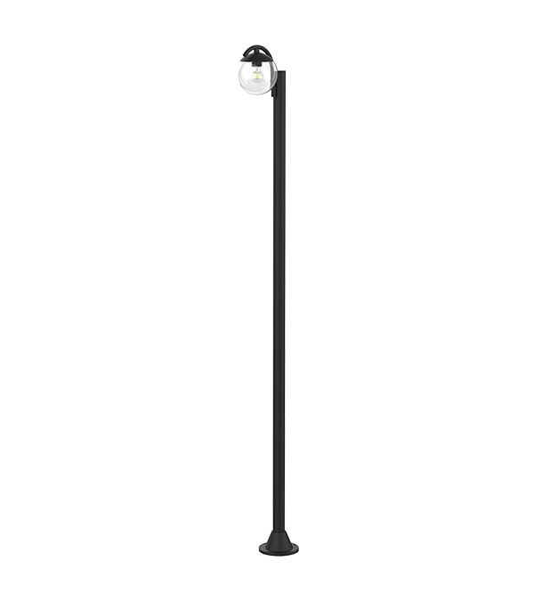 Single Head Round Glass Garden Light HR60692 Single Head Round Glass Garden Light HR60692