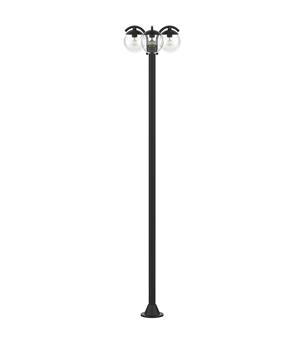 Tatlong Round Glass Garden Lights HR60694 Tatlong Round Glass Garden Lights HR60694