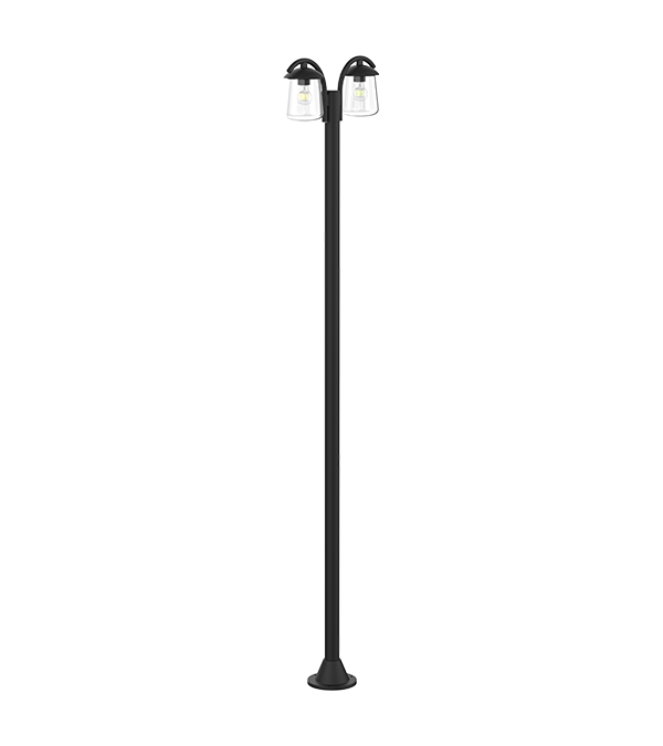 Double Head Flat Top Garden Light HR60703 Double Head Flat Top Garden Light HR60703