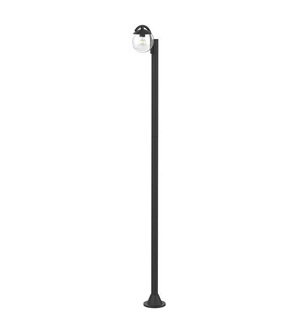 Single Head Round Glass Garden Light HR60692 Single Head Round Glass Garden Light HR60692
