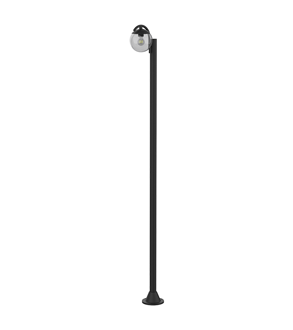 Single Head Round Glass Garden Light HR60692 Single Head Round Glass Garden Light HR60692
