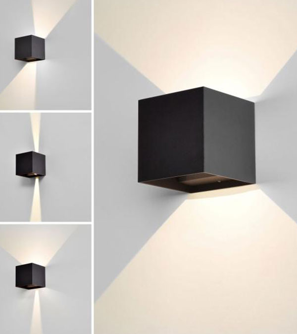 100 Square LED Bidirectional Dimming Wall Lamp HR60432-LED 100 Square LED Bidirectional Dimming Wall Lamp HR60432-LED